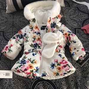 Baby girl winter coat